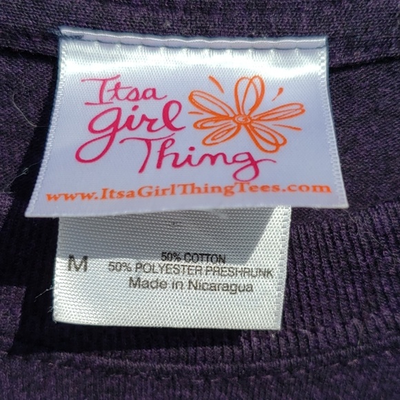 Love South Tee in Purple by Itsa Girl Thing - Picture 3 of 5